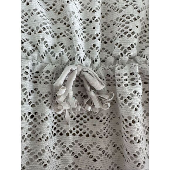 Children’s Place girls coverup -white crochet -sz 5/6 - Picture 3 of 4